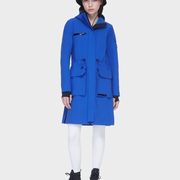 NWT CAYLIN WOMEN'S LONG RAIN JACKET - Picture 7 of 7